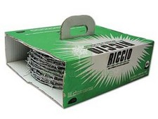 1PZ FILO SPINATO MT.100 ZINCATO "RICCIO":