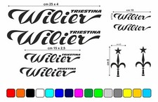 Kit adesivi in vinile wall stickers telaio bici mtb WILIER TRIESTINA