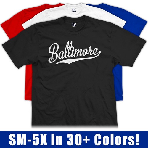 Shirt baltimore script - t-shirt,