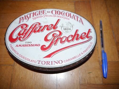Scatola latta caffarel - scatola,