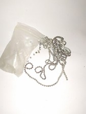 Passamaneria Brillanti Elegante Pietre Dure Strass Gioiello Abito