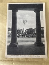 Montevarchi Arezzo Piazza V Veneto E Via Del Museo Opaca Fg Viagg 1942