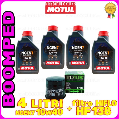 Kit tagliando olio motul - kit, 10w40