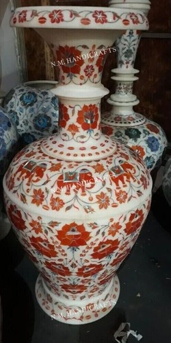Vaso fiori marmo - vaso,