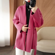 Cappotto verde double face