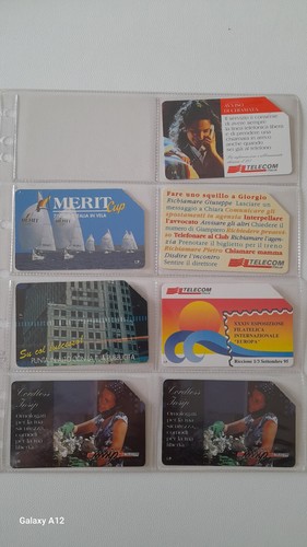 Schede telefoniche italia - schede,