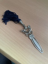 Segnalibro vintage argento