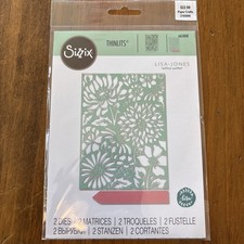 Sfondo scena botanica Sizzix