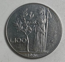 Italy 100 Lire 1981, Coin