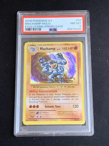 Pokemon tcg psa machamp - 8,