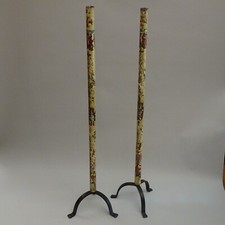 Wooden Votive Candlesticks