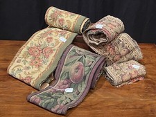 Antiche Bordure Di Gobelin   4 Pezzi Totale Circa 13 Metri Perfette Condizioni