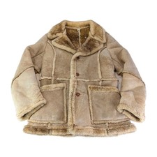 Giacca pelle di pecora vintage