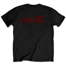 T-shirt Gorillaz 'Group Green