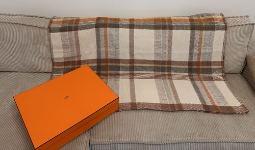 Grand plaid hermès - grand,