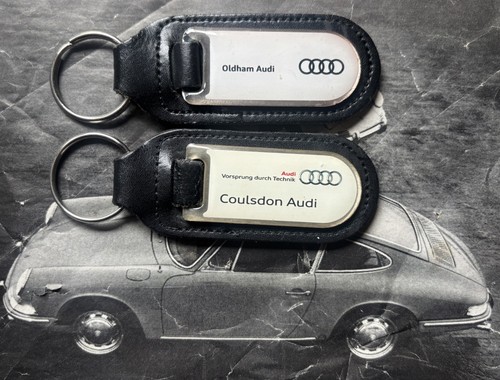 Due portachiavi originali audi - due,