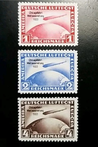 Germania scott c43 1933 - #c43-45,