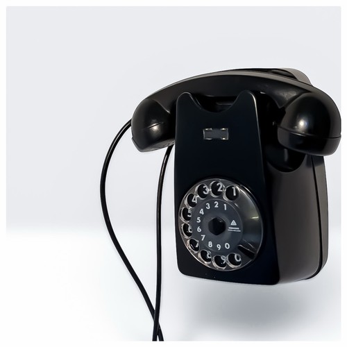 Telefono parete vintage - telefono, da