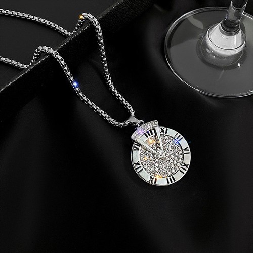 Collana con ciondolo girevole