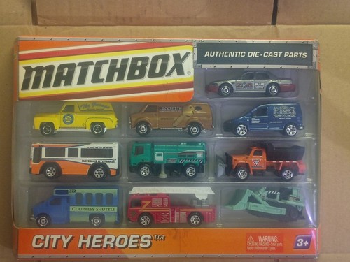 Matchbox city heroes - city,