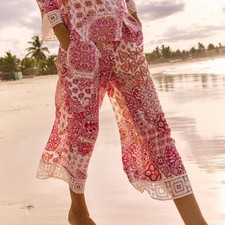 Zara GUIPURE TRIM PRINTED