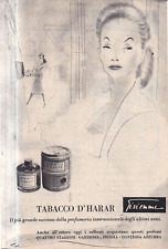 D1a - Tabacco D'HARAR - Pubblicita Advertising Anni 40