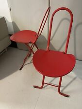 ? Coppia Sedie Pieghevoli Mod. DAFNE Per THEMA design GASTONE RINALDI