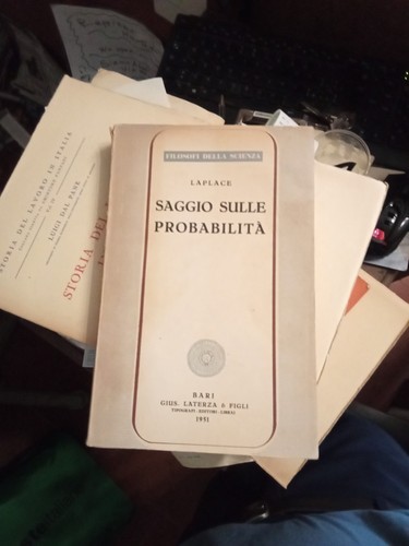 Pietro simone laplace saggio - pietro,