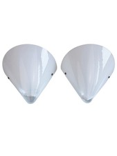 Coppia Applique Cono Vetro