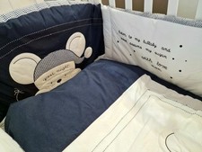 Lettino Prenatal Bimbo Bambino Neonato Letto Doghe Cassettone Cuscini Materasso