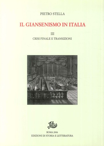 Giansenismo italia vol - in, italia.
