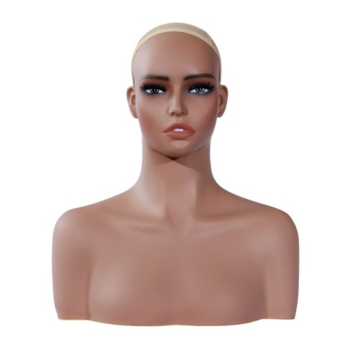 Busto testa modello donna pvc - modello,
