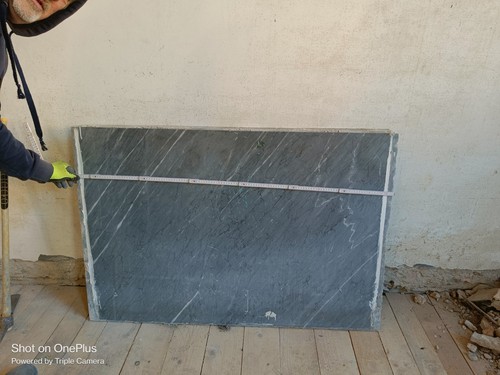 Marmo grigio due lastre - grigio,