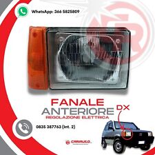 Faro Fanale Anteriore Destro Regolazione ELETTRICA Fiat Panda 141 750 1986-2003