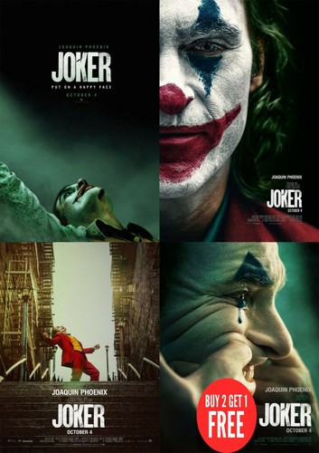 Poster multipli joker - joker, 2019