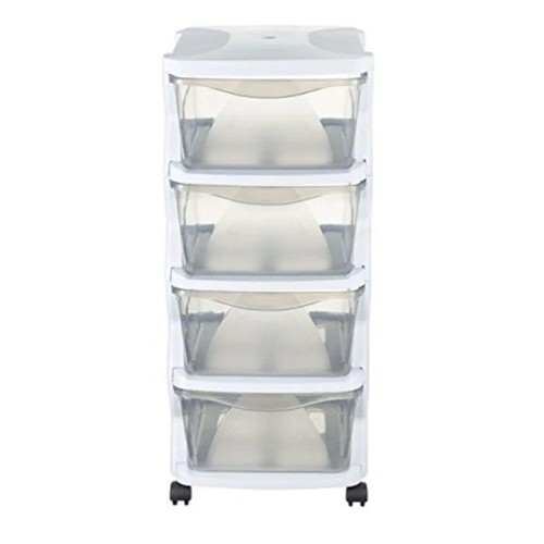 Cassettiera plastica 36x40 h80 - plastica,