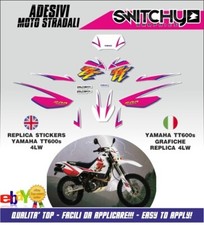 KIT ADESIVI GRAFICHE COMPATIBILI YAMAHA BELGARDA TT 600 SINGLE  1996 DECALS