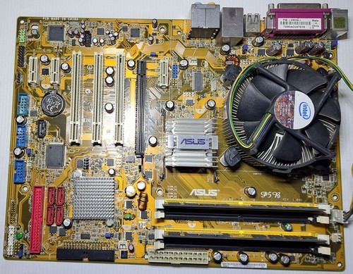 Scheda madre asus p5b con - scheda,