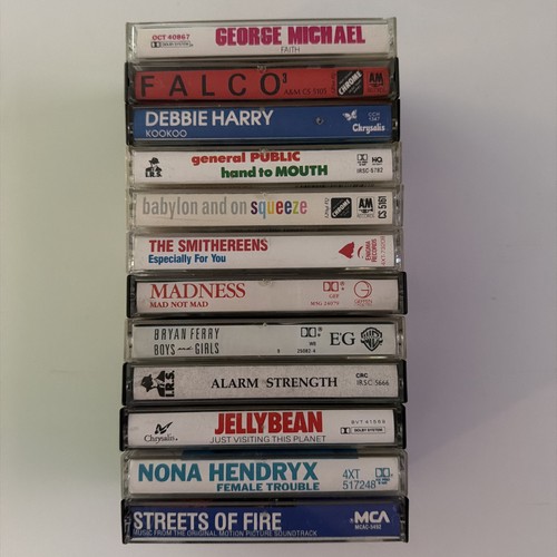 Vintage 80s cassette - cassette, lot