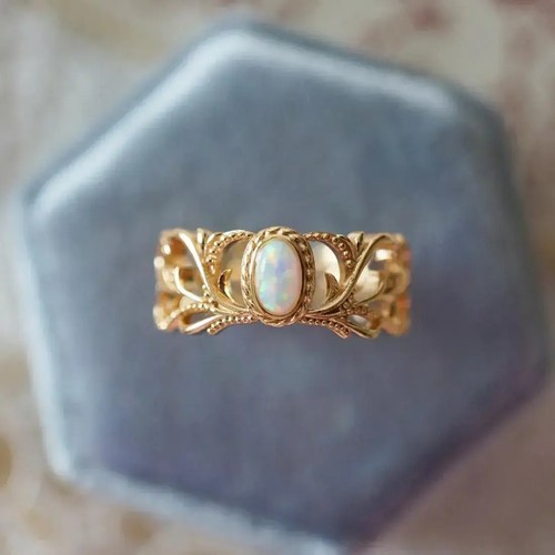 Anello donna opale - pietra, di