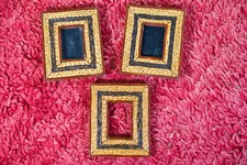 set 3 cornici indiane inl legno L55