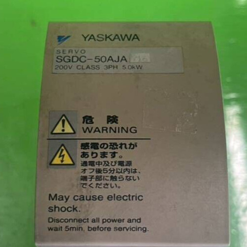 Yaskawa sgdc 50ajay16 servo - yaskawa,