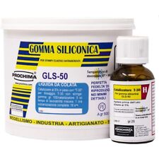 GOMMA SILICONICA GLS 50 Kg 1 Liquida da colata per stampi modellismo bricolage