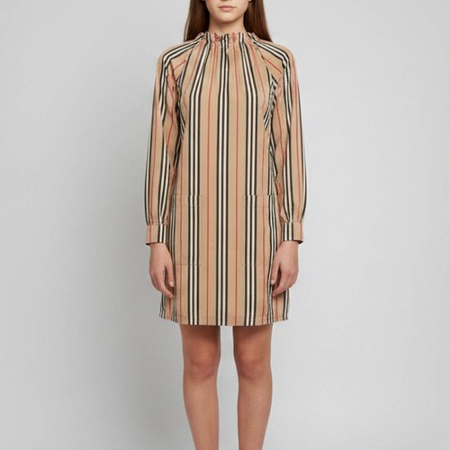 Burberry kids beige - beige, striped