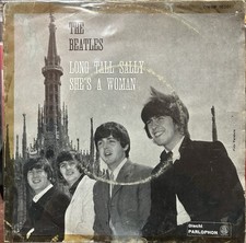 beatles 45 giri She’s A Woman/Long TallSally