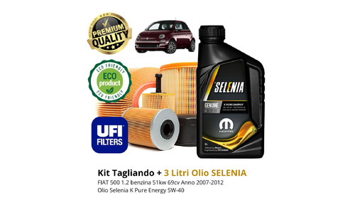 Kit tagliando fiat 500 2 - tagliando, 1.2