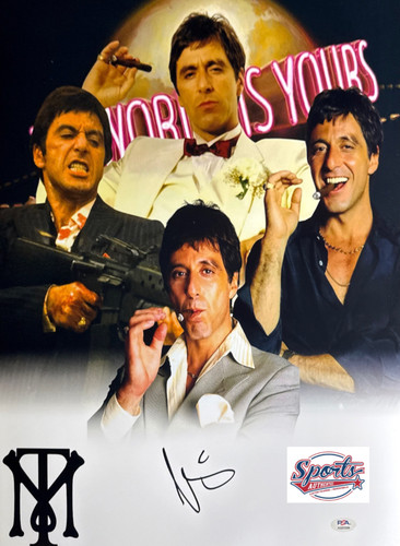 Foto scarface 16x20 firmata - foto,
