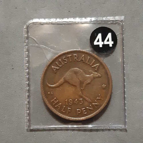 Australia half penny - australia, penny"