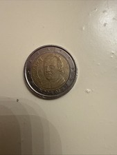 Moneta 2 Euro  rara Spagna  2001