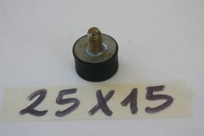 Supporto antivibrazione Ø25mm H 15mm Filetto Ø8mm maschio-femmina Silent block